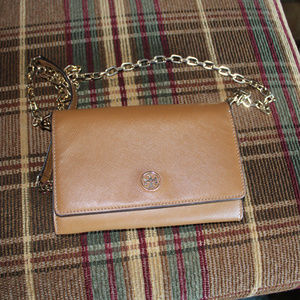 Tory Burch Robinson Wallet Chain Crossbody